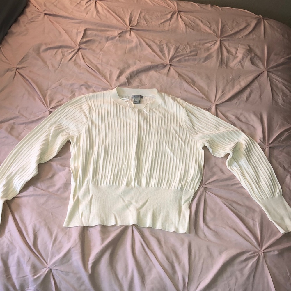 White sweater